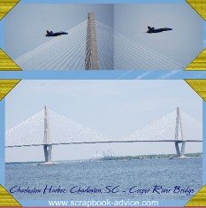 U S Navy Blue Angels Scrapbook Layout