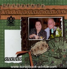 Retirement Scrapbook Layout Ideas