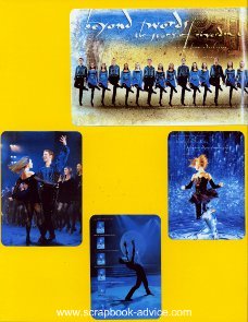 Riverdance Scrapbook Layout 12 x 15 inch Album