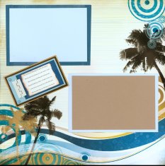 Storytellers Scrapbook Page Kit Beach