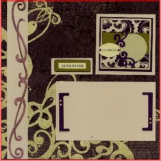 Storytellers Scrapbook Layout Dec 09