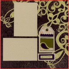 Storytellers Scrapbook Layout Dec 09