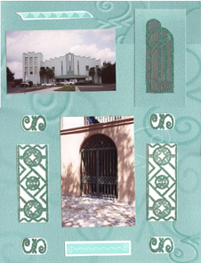 Charleston SC Scrapbook Layout