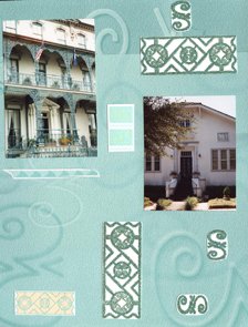 Charleston SC Scrapbook Layout