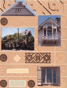 Charleston SC Scrapbook Layout