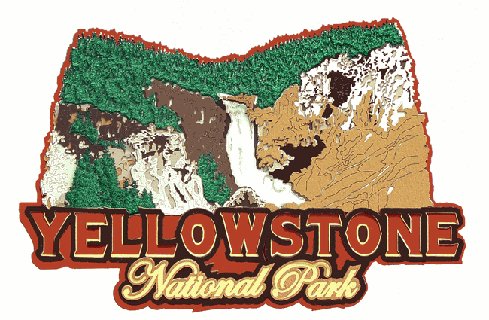 Die Cut Yellowstone Park