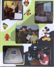 Disney Scrapbook Layout