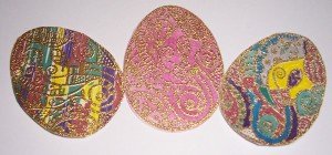 Embossing Michael Strong Cloisonne Collection Egg Stamp