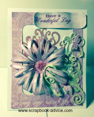 Heartfelt Creations Card from Enchanted Mums Collection