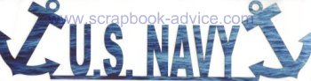 Military Cropped Photo Scrapbook Title Military Cropped Photo Scrapbook Title