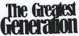 Scrapbook Die Cut The Greatest Generation