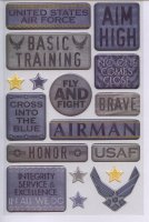 Air Force Scrapbook Stickers