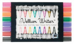 Scrapbooking Pens Zig Writer Vellum Set