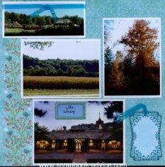 Biltmore Estate Scrapbook Layouts