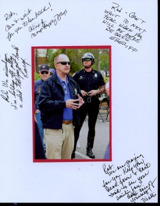 Palmetto Police Motorcycle Competition Scrapbook Layout