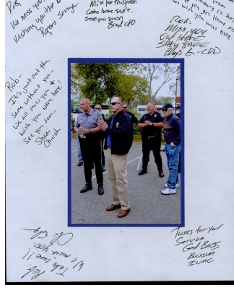 Palmetto Police Motorcycle Competition Scrapbook Layout