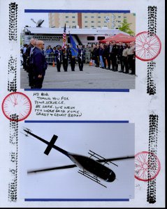 Palmetto Police Motorcycle Competition Scrapbook Layout