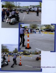 Motorcycle Competition Scrapbook Layout Ideas