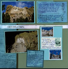 Mount Rushmore Scrapbook Layouts & Ideas