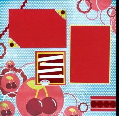 Free Scrapbook Layout