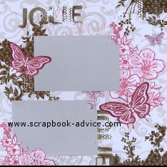 Baby Scrapbook Layouts