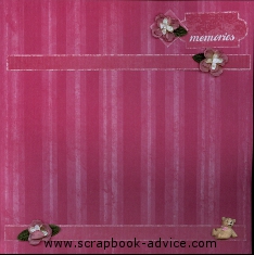 Baby Scrapbook Layouts