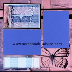 Baby Scrapbook Layouts