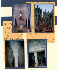 Washington DC Scrapbook Layout