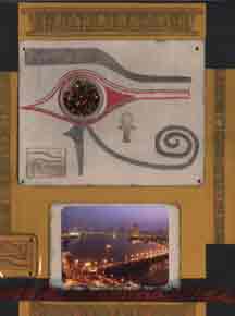 Egyptian Scrapbook Layout of Cairo