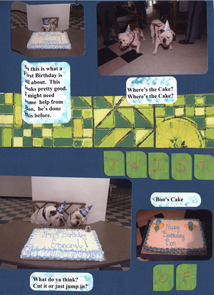 School Mascot or Pet Scrapook Layout
