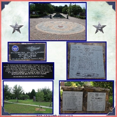 8th Air Force Museum Scrapbook Layout