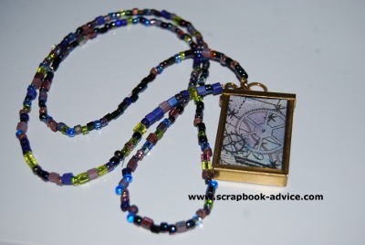 Alcohol Ink on Glass - Pendant back Alcohol Ink on Glass - Pendant back