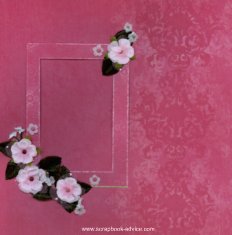 Baby Favorite Things Scrapbook Layout