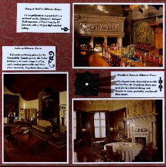 Biltmore Estate Scrapbook Layout Ideas
