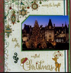 Biltmore Estate Scrapbook Layout Ideas