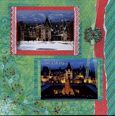 Biltmore Estate Scrapbook Layout Ideas