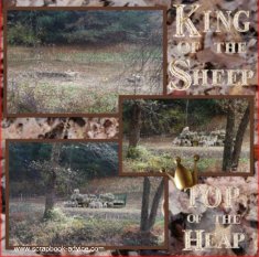 Biltmore Estate Scrapbook Layout
