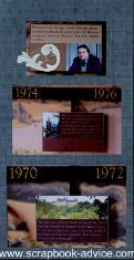 Biltmore Estate Scrapbook Layout Gatefold Page
