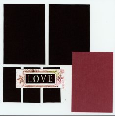 Christmas Scrapbook Layout Club Scrap