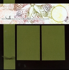 Christmas Scrapbook Layout Club Scrap