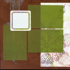 Christmas Scrapbook Layout Club Scrap