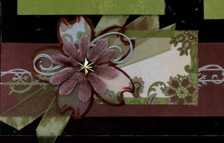 Christmas Scrapbook Layout Personal Shopper Embellishment