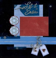 Christmas Scrapbook Layouts with Personal Shopper Kits