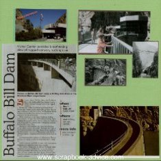 Cody Wyoming Western Scrapbook Layout