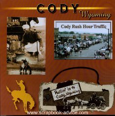 Cody Wyoming Scrapbook Layout & Embellishment Ideas