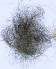 DicroFibers used as Scrapbook Embellishments or accents for Hand Made Cards