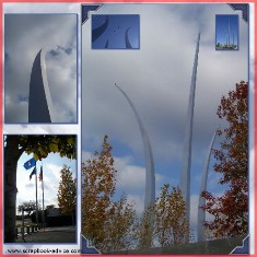 Honor Flight Scrapbook Layout for Memorial Day