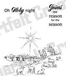 Heartfelt Creations Shepard Scene Stamp Heartfelt Creations Shepard Scene Stamp