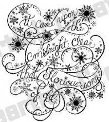 Heartfelt Creations Snowy Winter Background Stamp with Came Upon a Midnight Clear Heartfelt Creations Snowy Winter Background Stamp with Came Upon a Midnight Clear