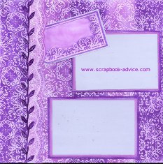 Personal Shopper Scrapbook Layouts